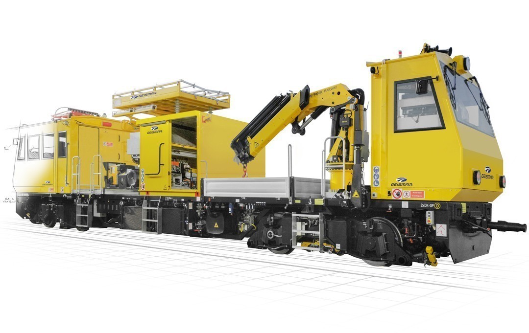 Draisine de maintenance caténaire - AIR DRAGON - VMT/VMB_2