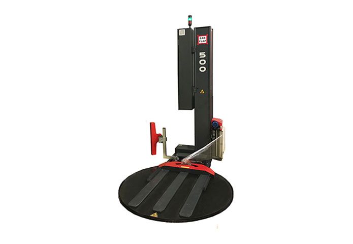 500 - Banderoleuse à plateau tournant semi-automatique - EF Pack avec plateaux spéciaux Ø 2000 mm_2