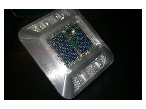 5184 - Plot routier solaire clignotant synchronisé - ETW International - 160 mm_2