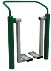 Appareil de fitness de plein air - ski de fond, chandelle tai chi cheval, vélo étirement - Buff'hyeres Collectivités_2