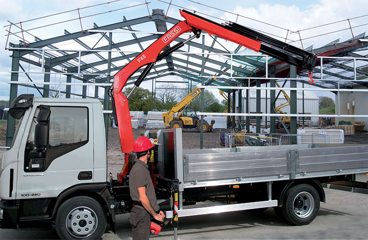 Grue auxiliaire Fassi F65B.1 Dynamic - Moment 6,30 tm - Portée jusqu'à 11,25 m_2