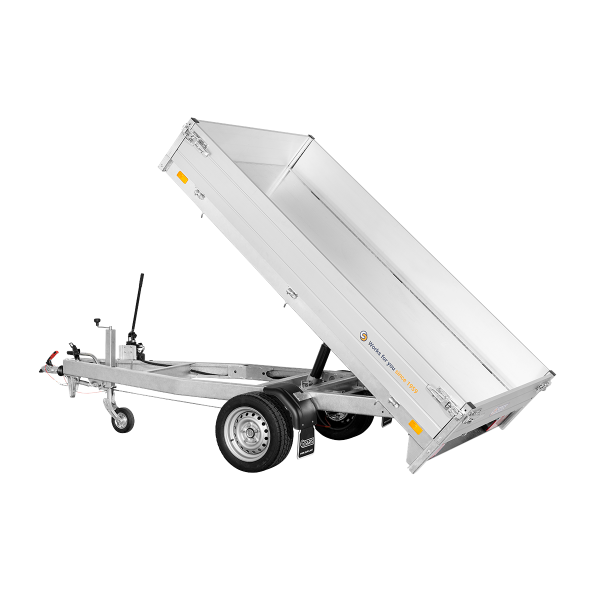 Remorque benne - 2,76 x 1,50m - 1350 kg - SARIS K1 276 150 1350_2