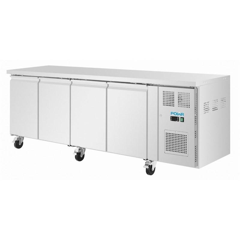 Table réfrigérée positive Slimline série U 4 portes UA107 Polar_2