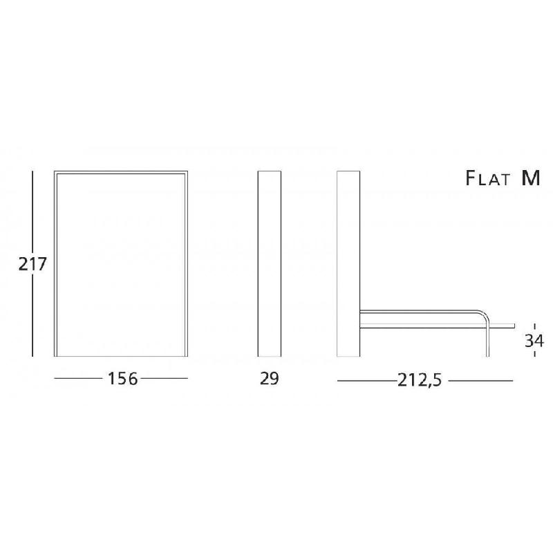 Tonic Armoire Lit Verticale Ultra Plate - Couchage 140x200 cm - Finition Blanc Mat - Fabrication Italienne_2