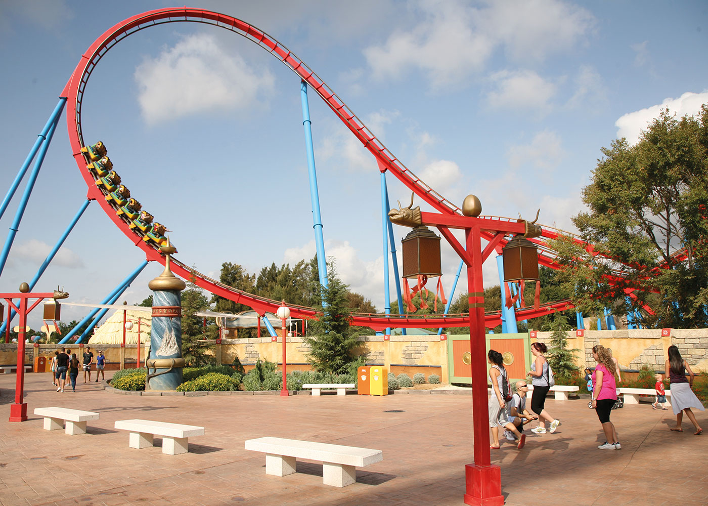 Banquette Toledo UM370 - Banc en béton préfabriqué armé coloris blanc granite_2