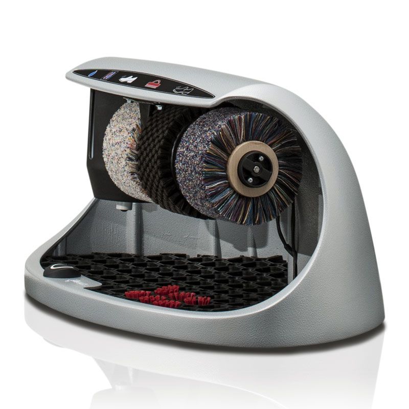 Cireuse à chaussures Cosmo - Design moderne, moteur puissant 1200 tours/min, idéal pour particuliers et petits bureaux_2