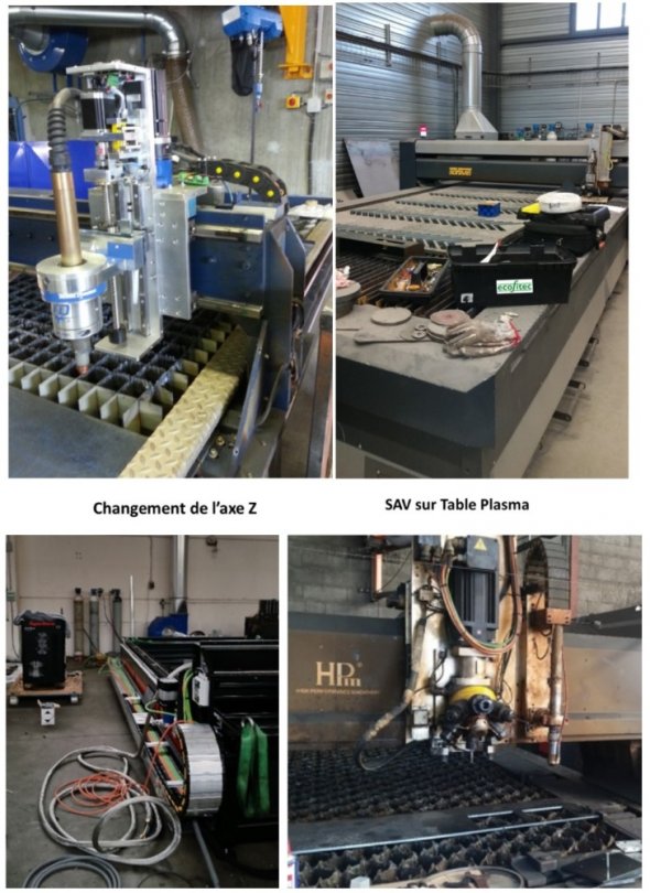 Rétrofit de table plasma - Remise à neuf avec générateur plasma, axe Z et système d'aspiration_2