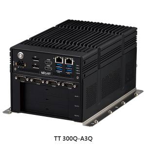 PC industriel Nexcom - TT-300-A3Q Fanless Embedded System, Intel 12th/13th Gen Core i7/i5/i3 CPU, Up to 32GB DDR5 RAM, 2xHDMI, 2xDP, 4xUSB 3.0, 2xGbE LAN, 2xRS232/422/485, 2xRS232, 2x2,5