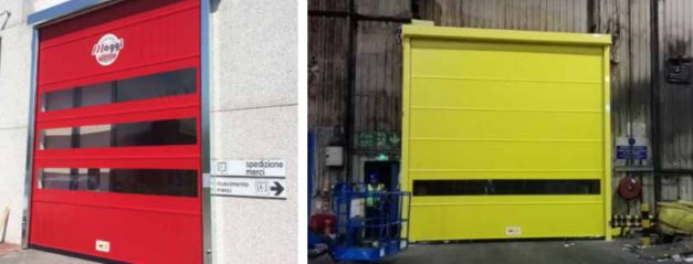 Porte rapide à enroulement - digitale, auto réparable pour basses températures et haut trafic - RolliZIP BT_2