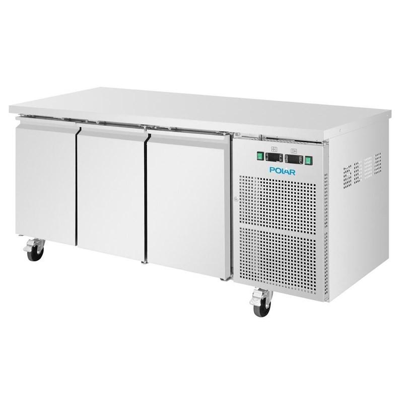 Table réfrigérée positive 3 portes série U 314 L porte droite commutable +/- UA087 Polar_2