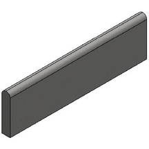 Bordure de Voirie et Trottoir P2 Classe T - 6x28x100cm - Béton Gris - Fabrication Française_2