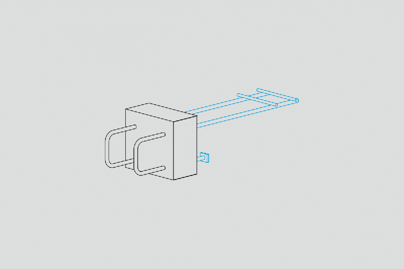Arbo-500 - Leviat - Liaison thermo-isolante pour dalles avec espace réduit pour ancrage_2