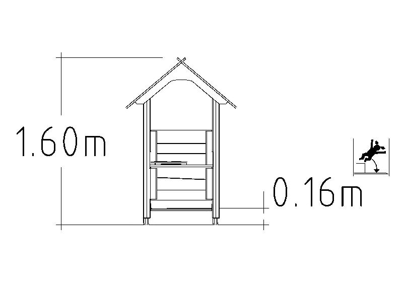 Maisonnette de jeu Unimini Astrax réf-8047654 - Hags - pour enfants 1-5 ans, montage en 7h_2