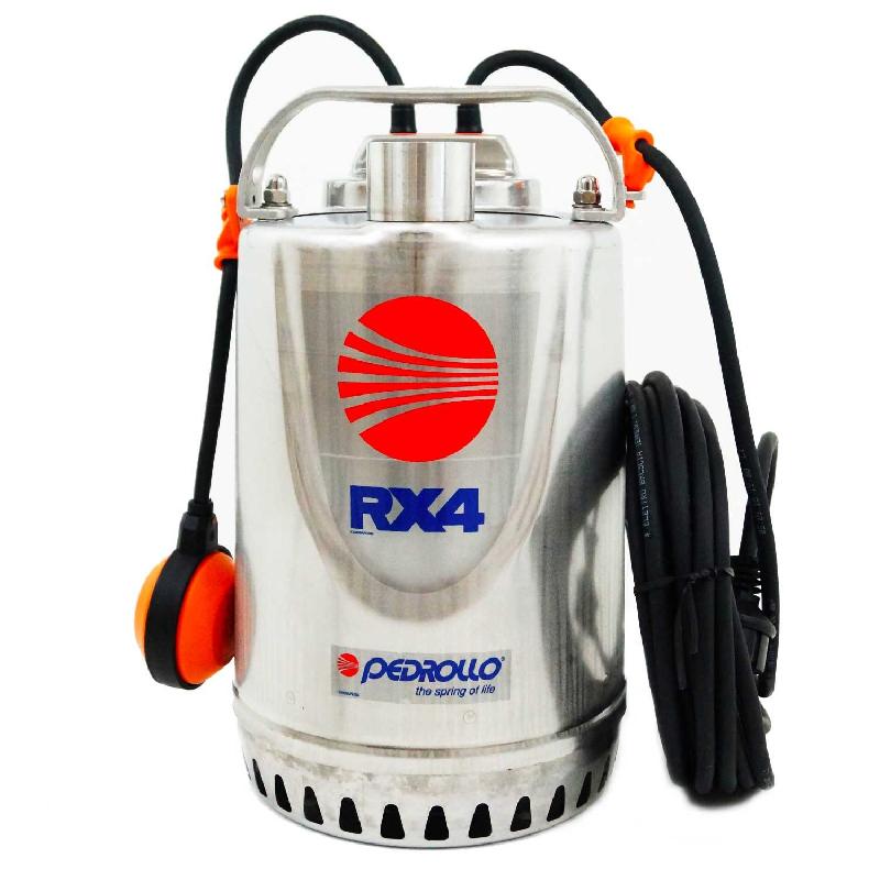 Pompe de relevage PEDROLLO RXm 1 - Eaux claires et eaux usées avec flotteur intégré - Débit max 9,6 m3/h - 0,25 kW_2