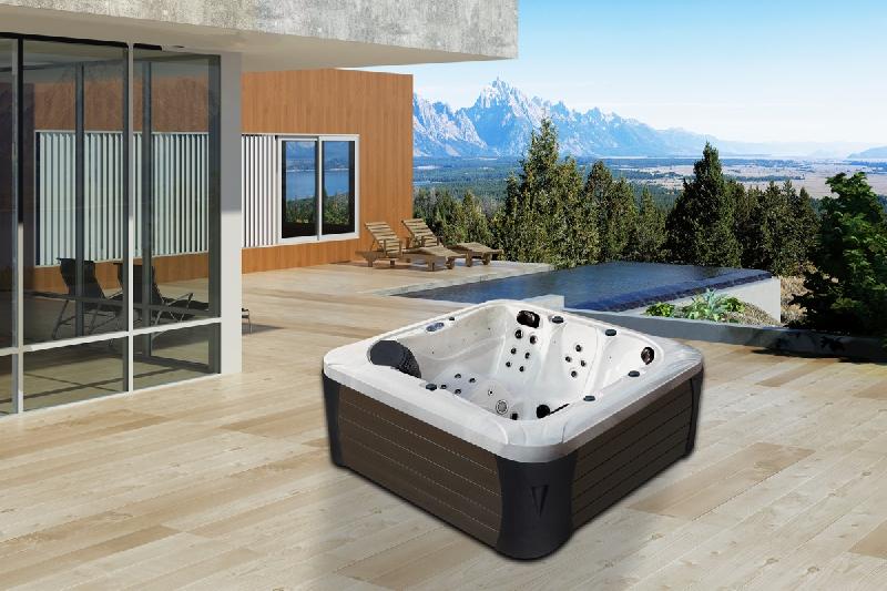 Spa rigide 5 places Houston - Dimensions 216 x 216 x 90 cm_2