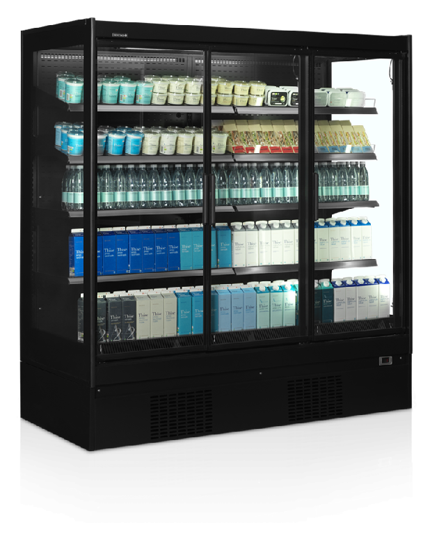 Vitrine réfrigérée murale libre service pour supermarché - 1160 L | Tefcold - EXTRA1875CD_2