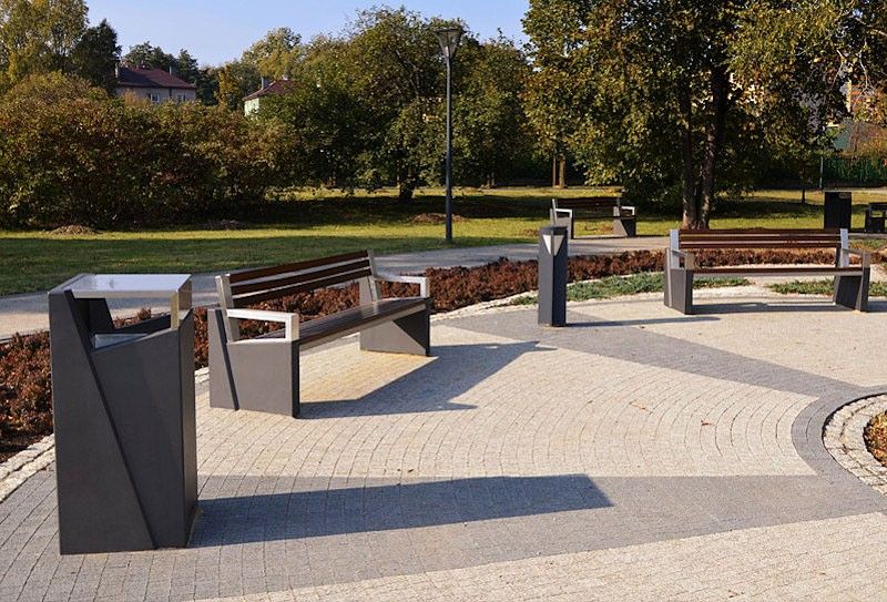 Poubelle publique - 003343 - Intal - Komserwis - capacité 70 L - design Aneta Bolisęga_2