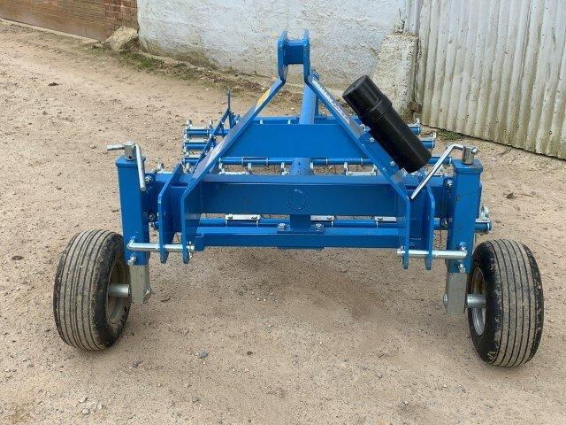 Herse étrille NC 1.5m JM - Occasion - 6 rangées de dents - Réglage inclinaison des dents - Châssis renforcé_2