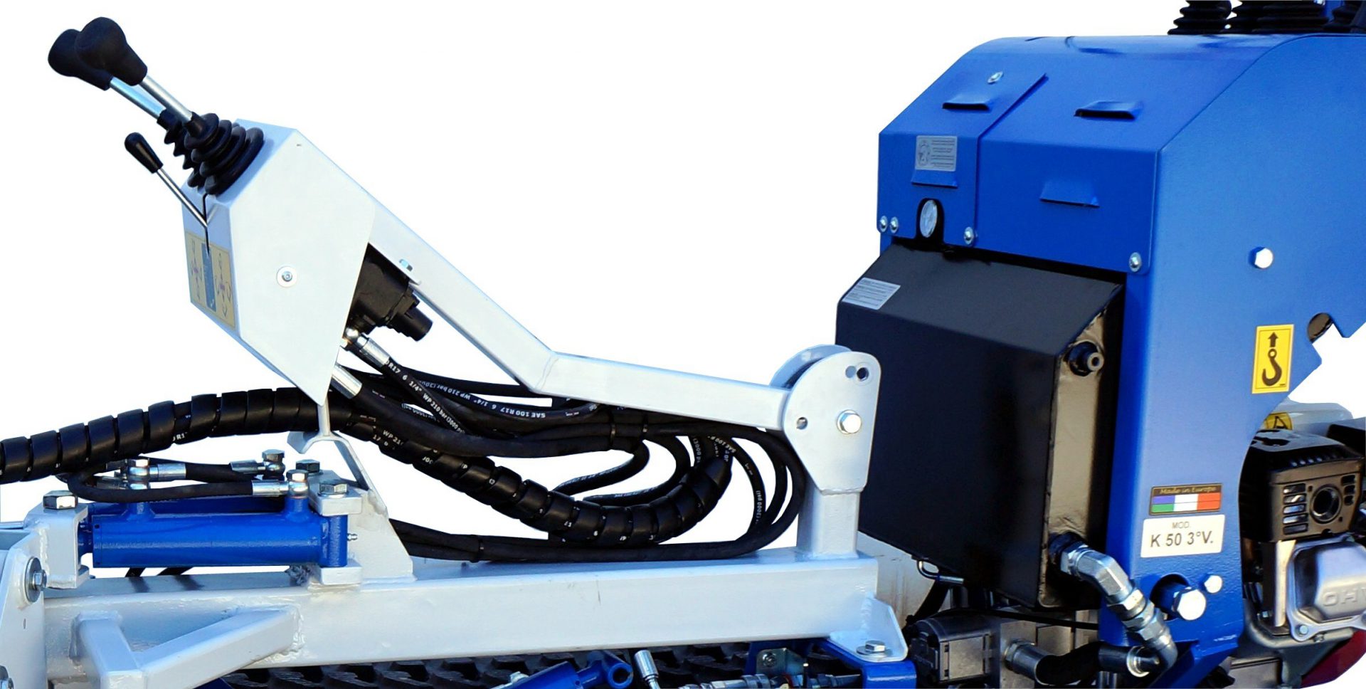 Micro-pelle adaptable profondeur 100 cm - Kompact - Usage intensif sur chenillard K50 & K65_2