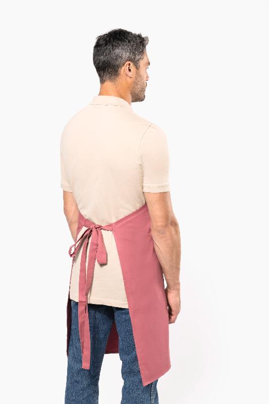 Tablier coton avec poche - Réf: K885 - Kariban - Ajustable avec boucle en métal - Couleurs variées_2