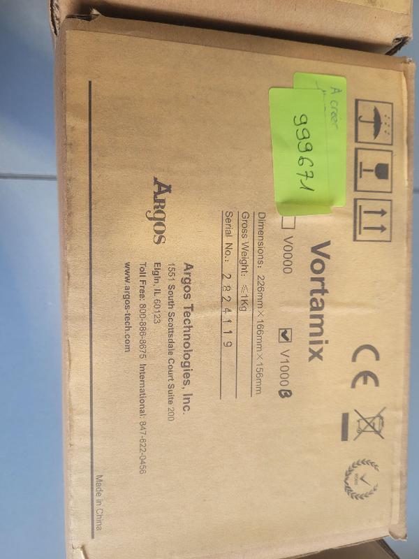 VortaMix Mini Vortexer bleu V1000 Argos Technologies_2