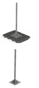 Supports d'antenne OMNI - modulable et transportable jusqu'à 60 m avec fixation multiple_2