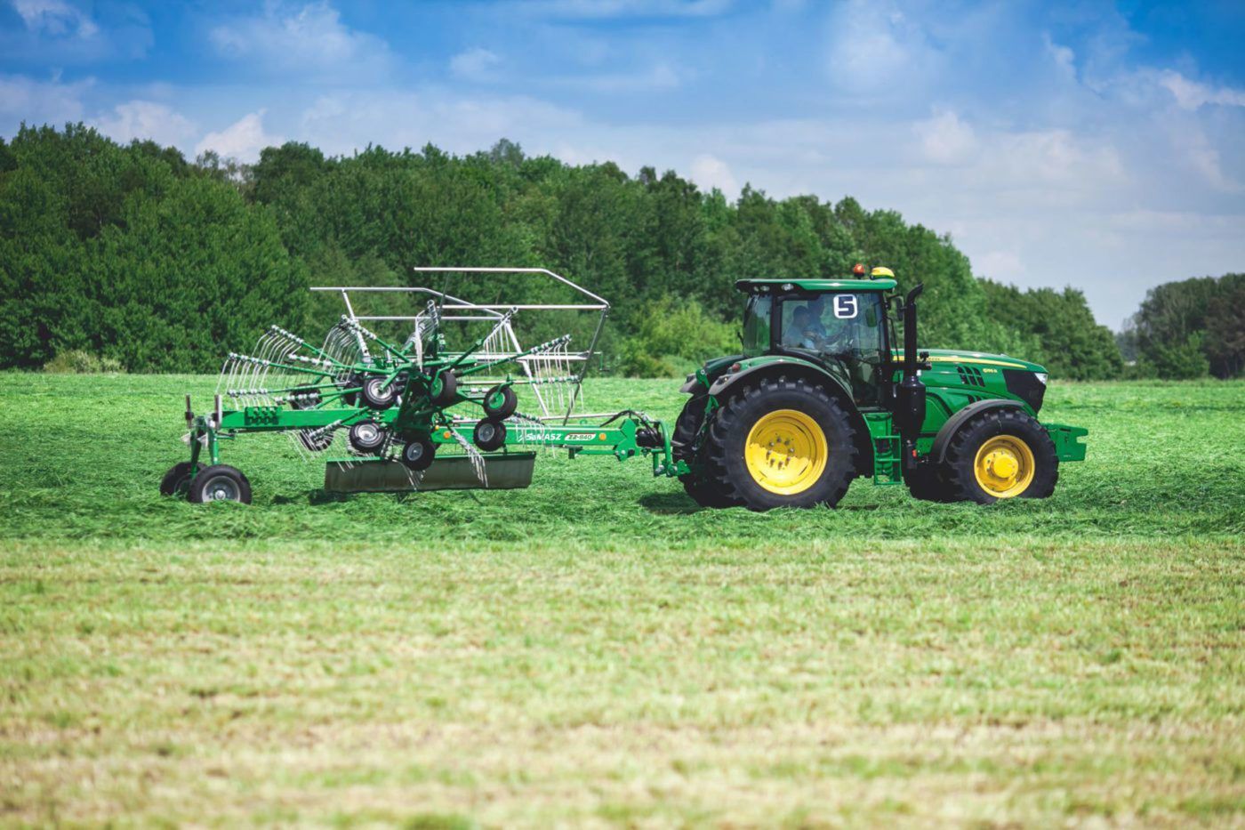 Z2-780 - Giro-andaineurs traînés à 2 rotors Samasz - Largeur de travail 7,20 à 7,60 m_2