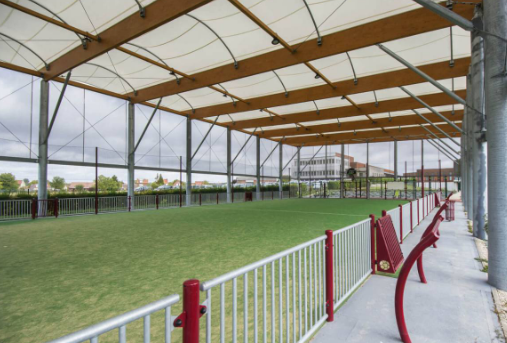 Préau sportif couvert personnalisable - Pratique multisports régulière à l'abri des intempéries - CMC2_2