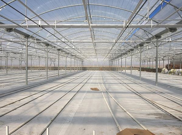 Serre chapelle Sunmax - portée 8 à 12 m - acier galvanisé et revêtement film PO ou PC_2