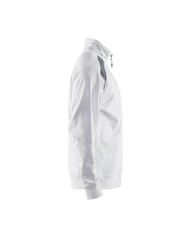 Sweat 3353 col camionneur bicolore pour peinture et industrie - Blaklader - 100% coton, 320 g/m²_2