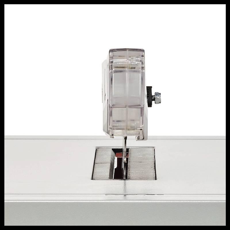 Table de sciage Einhell TC-TS 210 - Scie circulaire sur table puissante et compacte - 1200W, lame inclinable 45°_2