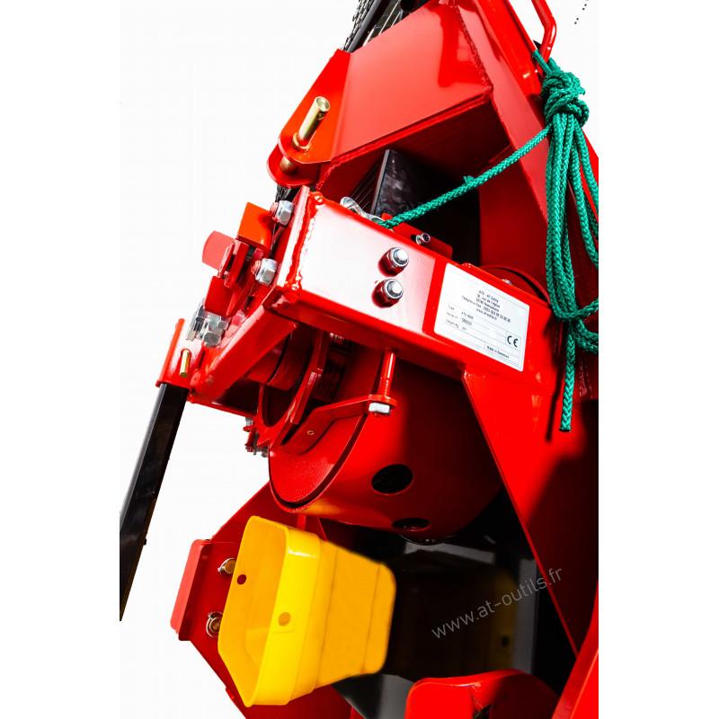 TREUIL FORESTIER DE DÉBARDAGE - 6.5T / 7T - 60M RÉTREINT - PTO TRACTEUR - SÉCURITÉ À CLIQUET_2