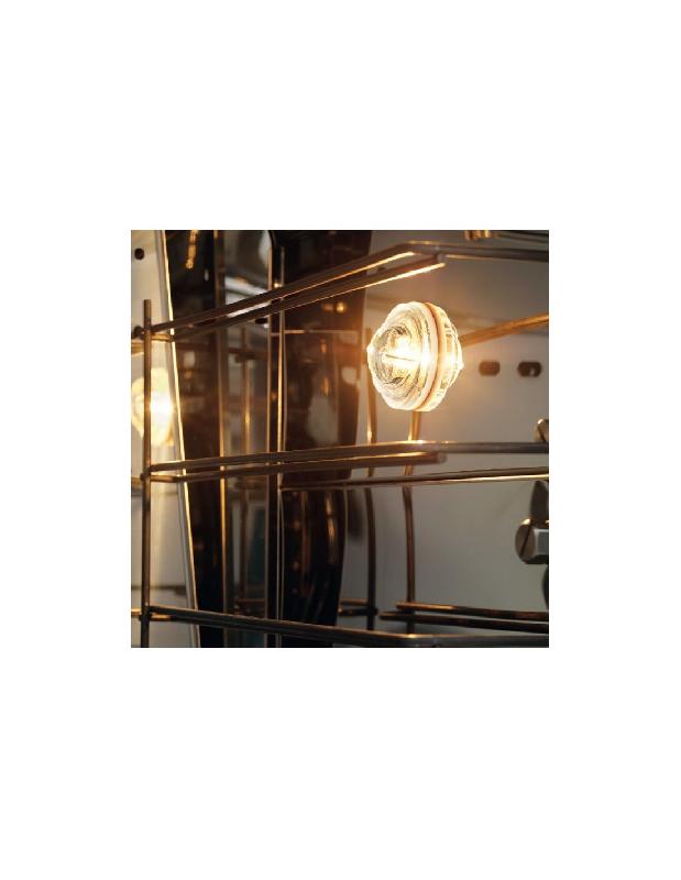 Four à convection professionnel - 4 niveaux électriques 450x340 - Inox - VENIX TORCELO_2
