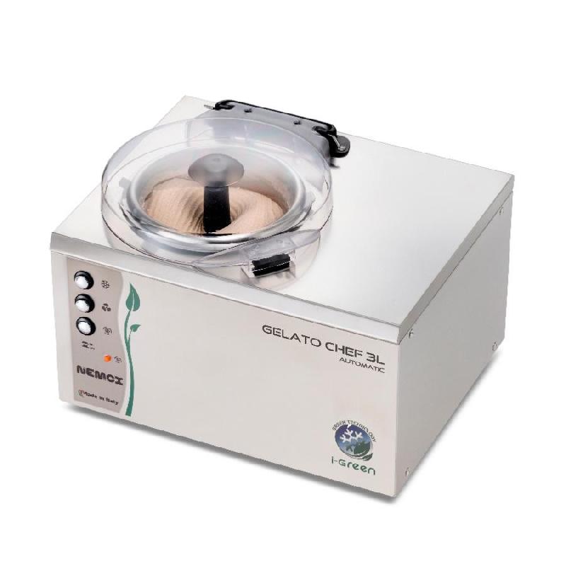 Turbine à glace professionnelle - Gelato Chef 3L Automatic i-Green | Nemox_2
