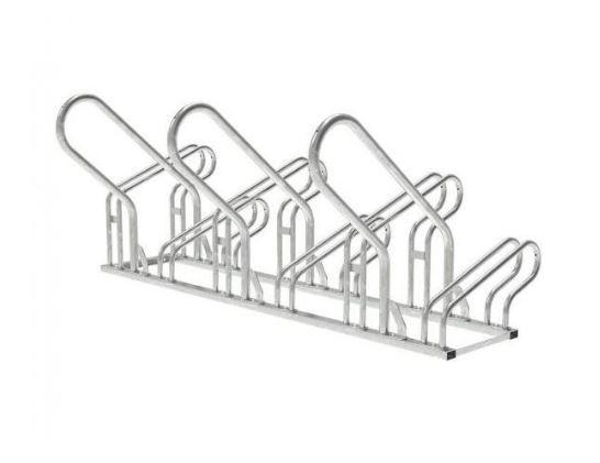 Appui vélos Optimium - Module 6 places - Acier galva ou peint - Fabrication Française_2