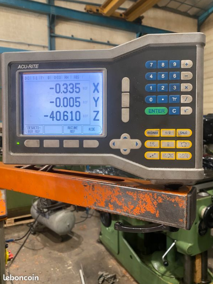 Fraiseuse Huron MU6 - graissage automatique - table 2000x460 mm - AcuRite 3 axes - Conventionnelle - Occasion_2