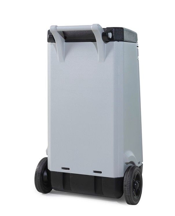 Kit d'absorbants anti-pollution Densorb - Chariot gris avec absorbants adaptés aux liquides chimiques - 116751w_2