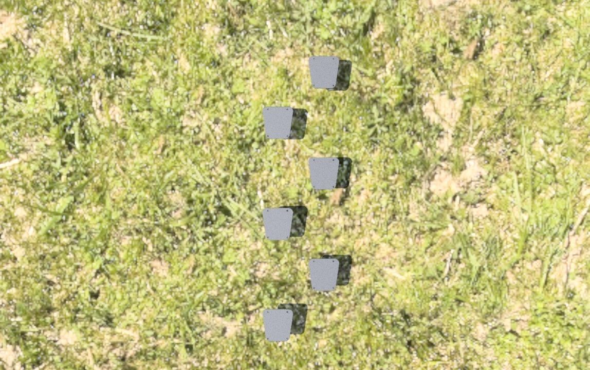 Station Pas Japonais - Référence PASJAP - 6 pas antidérapants en acier inoxydable pour parcours de santé_2