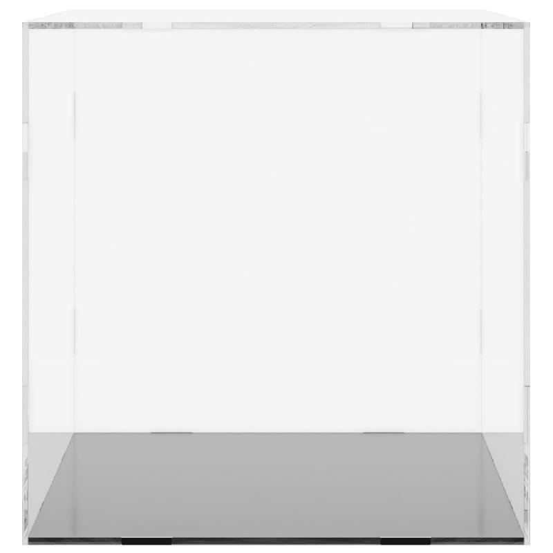 Vidaxl boîte d'affichage transparente 56x36x37 cm acrylique 154917_2