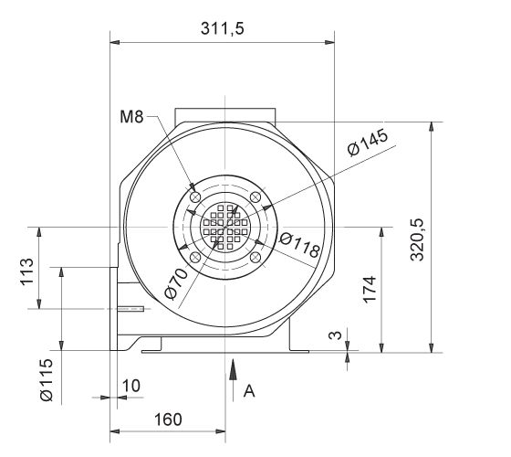 HRD 1T FU - Ventilateur Atex haute pression Elektror - Jusqu'à 97 m³/min et 16.000 Pa_2