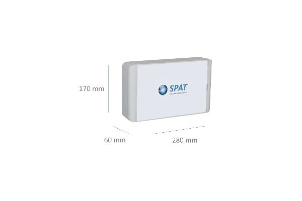 TFX 40 - Appareil anti-calcaire électromagnétique - SPAT - Dimensions : L 280 x l 170 x H 60 mm - Tuyaux 35 à 60 mm_2