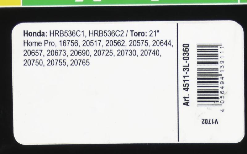 Courroie trapézoïdale X-Grip V - type 3L360_2