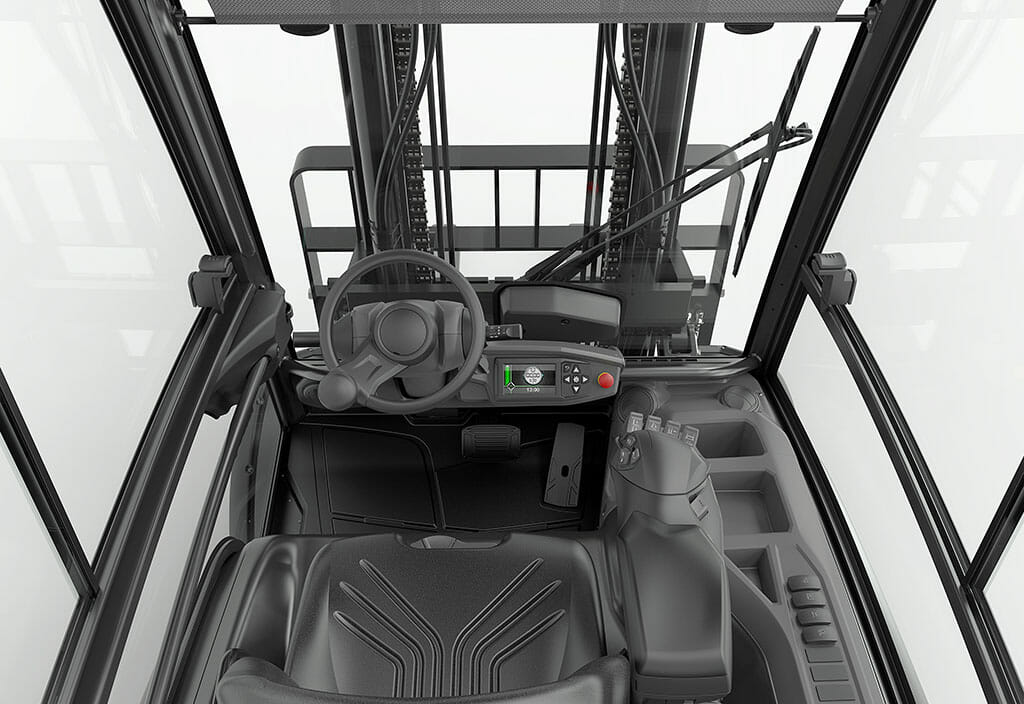 Chariot élévateur électrique FB40-55N - 4 à 5.5T - Levée de 2 à 7m - Options cabine fermée et autoradio_2