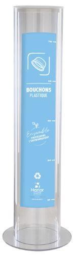 Collecteur recyclage 30 litres - Polycarbonate incolore - Fabriqué en France_2