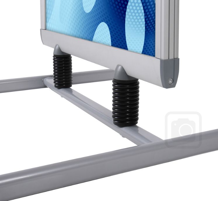 Stop trottoir - Sur ressorts et pieds métal - STO TROTTOIR_2