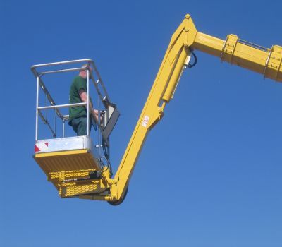 120nc-12m - nacelle sur tracteur agricole - thomas - hauteur travail : 12m_2