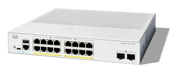 Cisco Catalyst 1200 Géré L2 Gigabit Ethernet (10/100/1000) Connexion Ethernet, supportant l'alimenta_2
