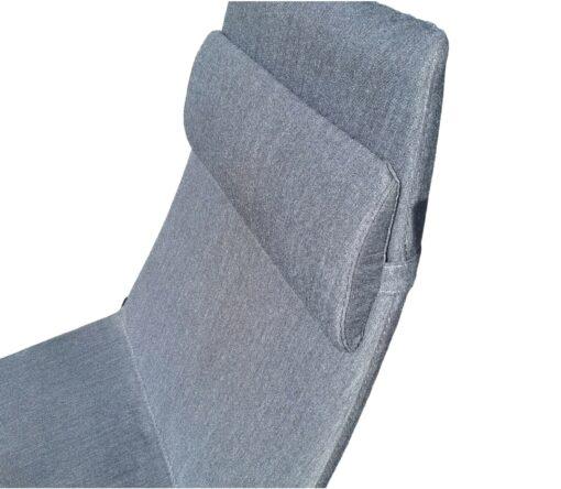 Fauteuil Lounge SINETICA d'occasion - Structure tubulaire en acier - Assise et dossier en polyuréthane - Design épuré et contemporain_2