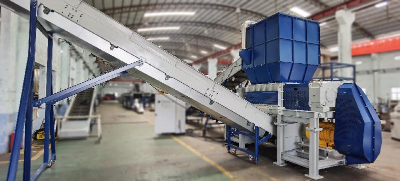 Déchiqueteur à couteaux double rotors - Série TD - 18 à 75 kW pour déchets industriels_2
