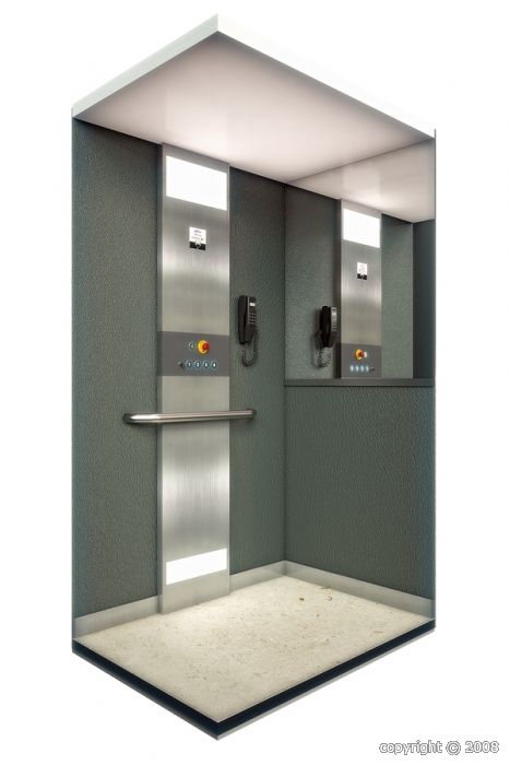 Élévateur de personnes avec cabine sur mesure
